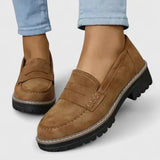 Hazel | Women's Chunky-Sole Penny Loafers
