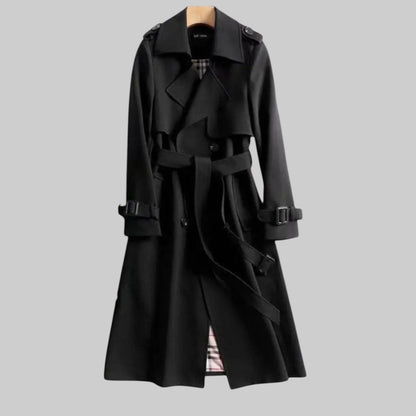 Hazel™ | Women's Double-Breasted Trench Coat