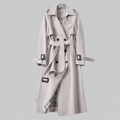Hazel™ | Women's Double-Breasted Trench Coat