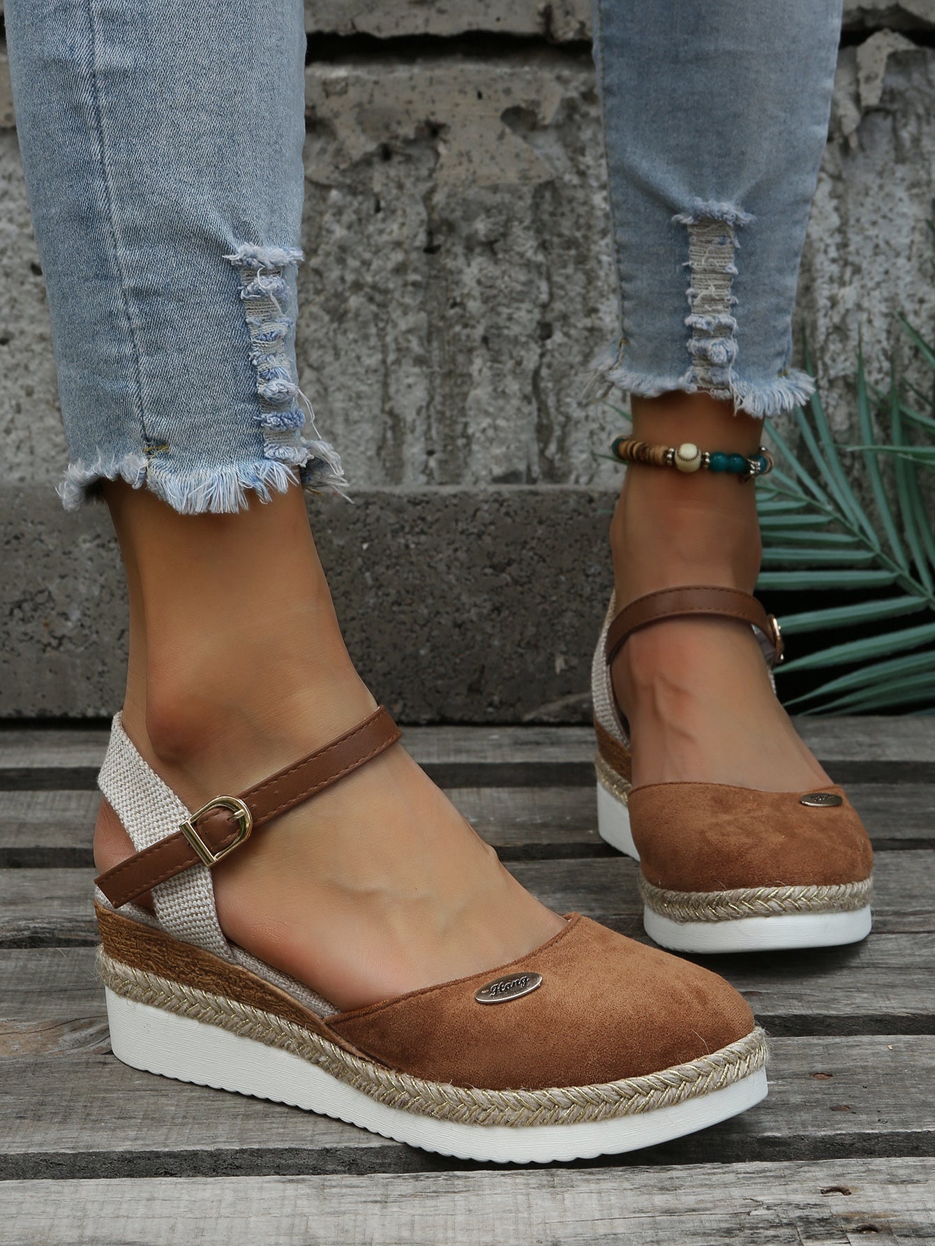 Hazel™ | Women's Espadrille Wedge Sandals