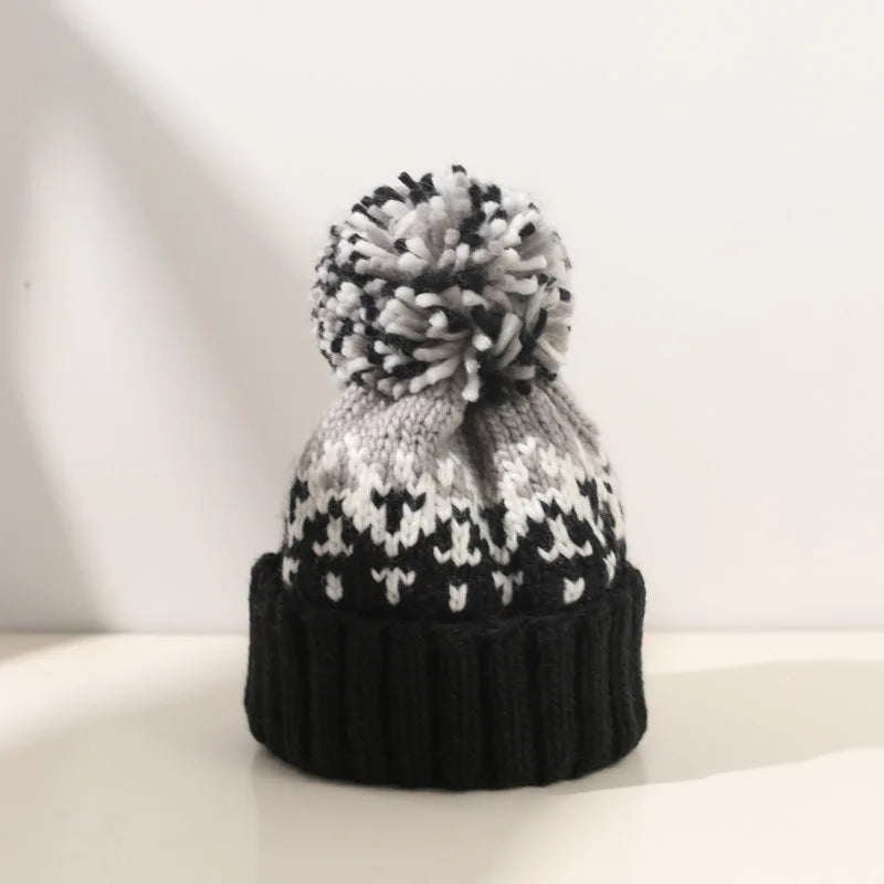 Hazel™ | Women's Fair Isle Pom Beanie