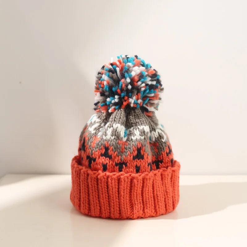 Hazel™ | Women's Fair Isle Pom Beanie
