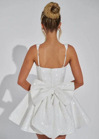 Hazel™ | Women's Fit-and-Flare Sequin Mini Dress