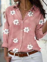 Hazel™ | Women's Floral-Print Button-Down Blouse