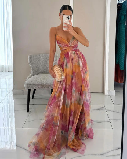 Hazel™ | Women's Floral Print Maxi Dress