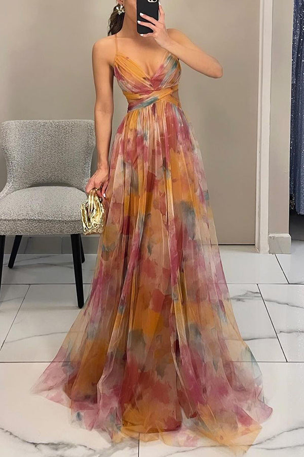 Hazel™ | Women's Floral Print Maxi Dress