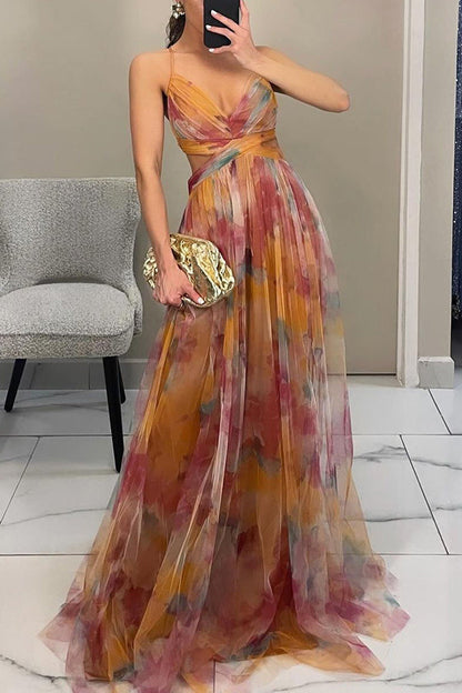 Hazel™ | Women's Floral Print Maxi Dress
