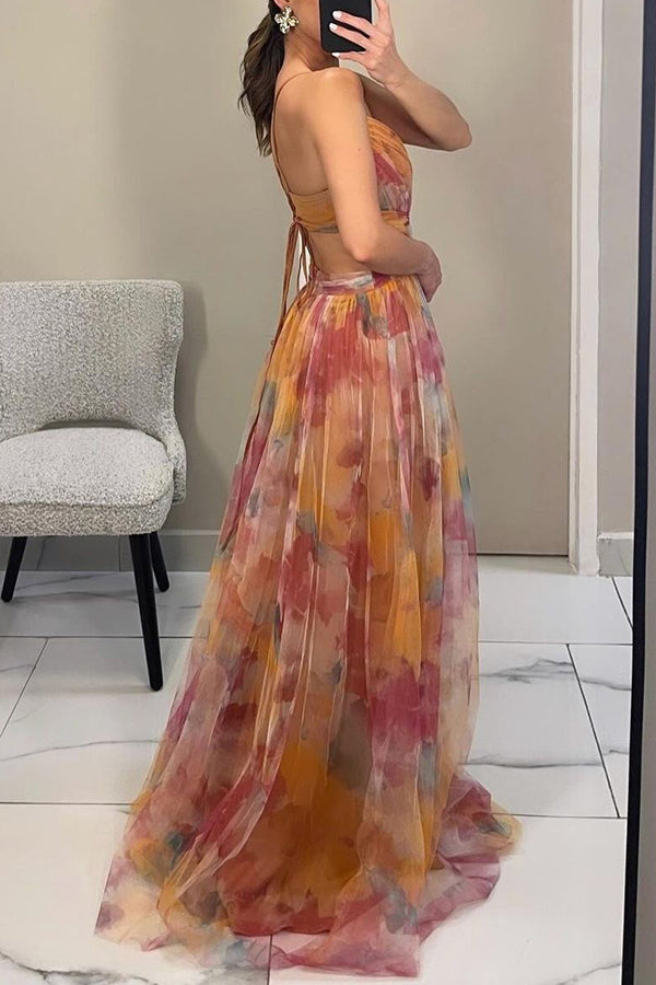 Hazel™ | Women's Floral Print Maxi Dress