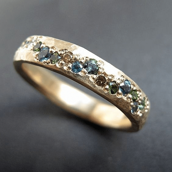 Hazel™ | Women's Gemstone Band Ring