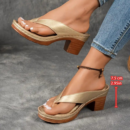 Hazel™ | Women's Platform Flip-Flop Sandals