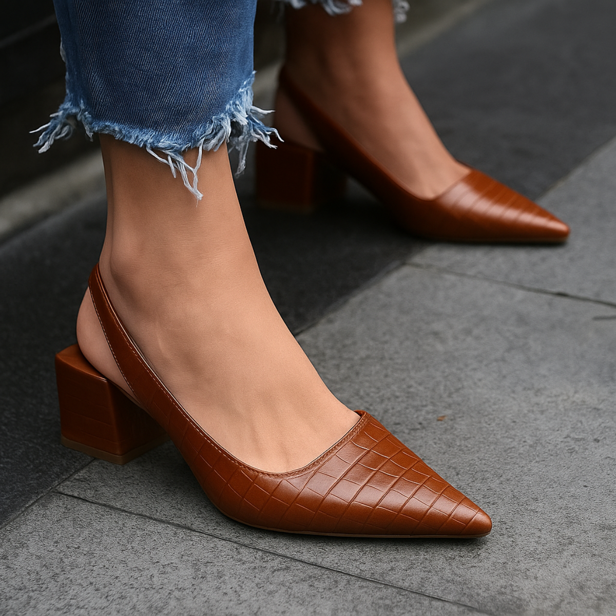 Hazel™ | Women's Pointed-Toe Slingback Heels