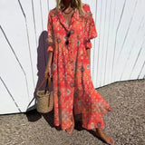 Hazel | Women's Printed Maxi Dress