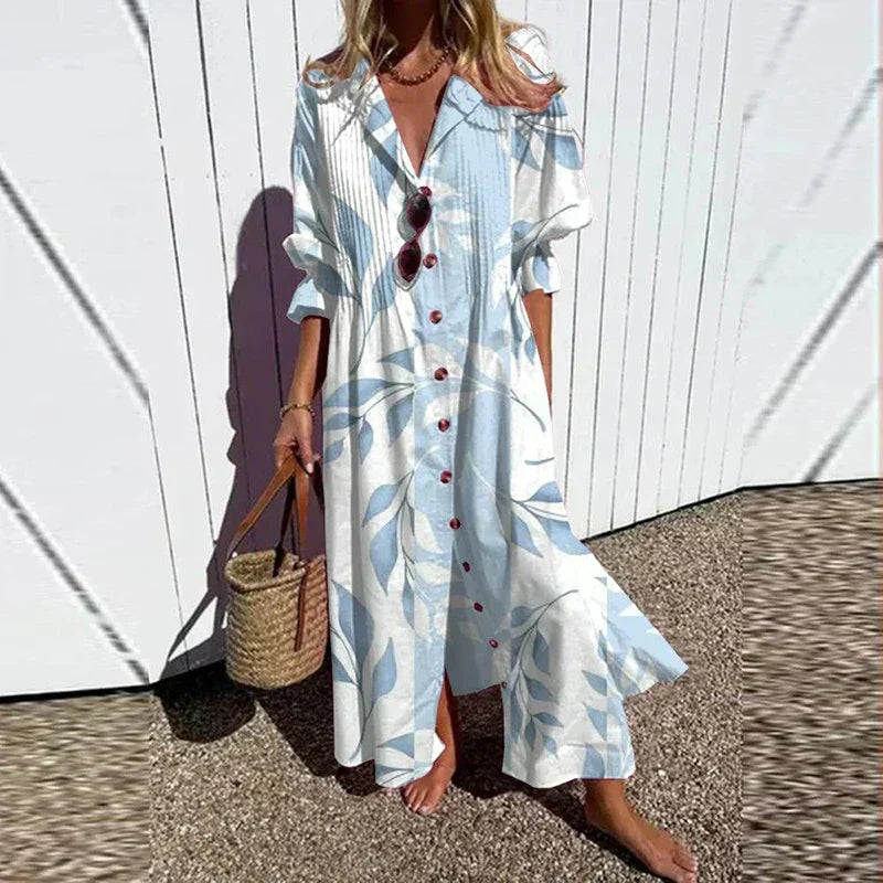 Hazel™ | Women's Printed Maxi Dress