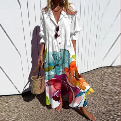 Hazel™ | Women's Printed Maxi Dress