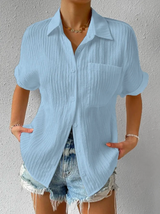 Hazel | Women's Relaxed-Fit Button-Down Shirt