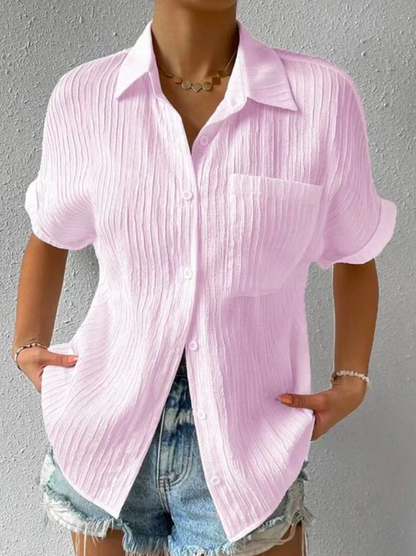 Hazel | Women's Relaxed-Fit Button-Down Shirt