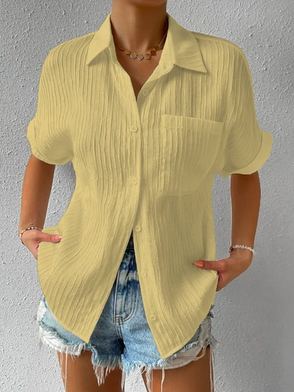Hazel | Women's Relaxed-Fit Button-Down Shirt