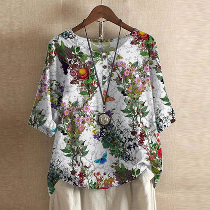 Hazel™ | Women's Relaxed-Fit Printed Blouse