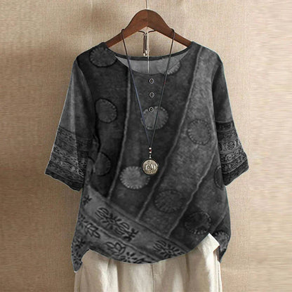 Hazel™ | Women's Relaxed-Fit Printed Blouse