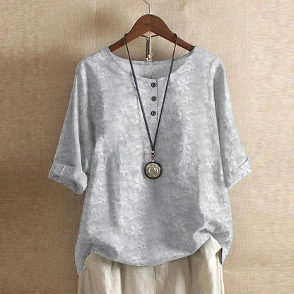 Hazel™ | Women's Relaxed-Fit Printed Blouse
