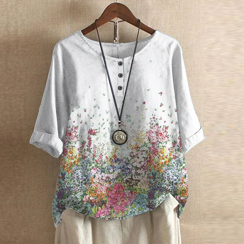 Hazel™ | Women's Relaxed-Fit Printed Blouse