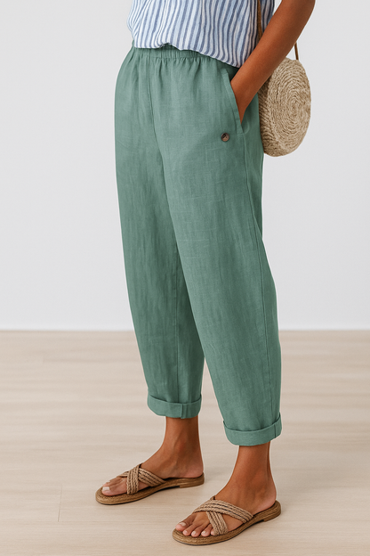 Hazel™ | Women's Relaxed-Fit Tapered Trousers
