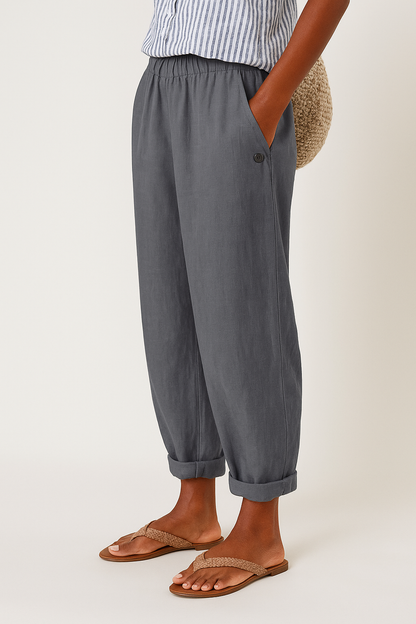 Hazel™ | Women's Relaxed-Fit Tapered Trousers