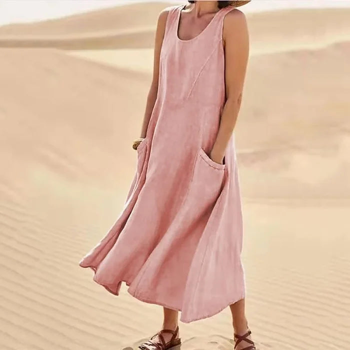 Hazel™ | Women's Sleeveless Maxi Dress