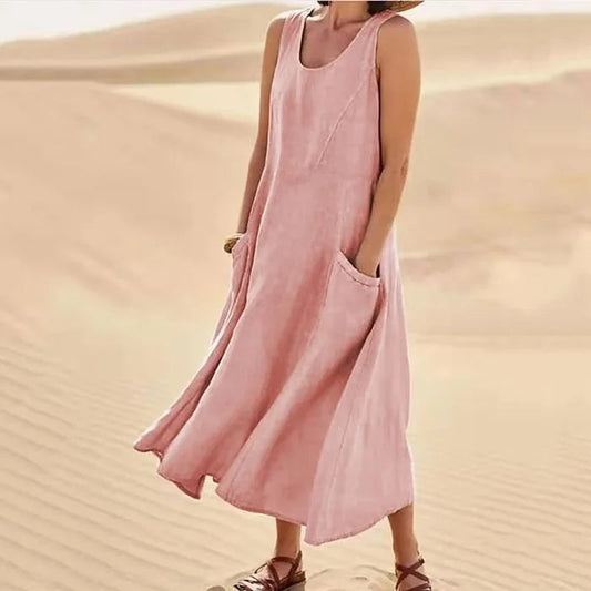 Hazel™ | Women's Sleeveless Maxi Dress