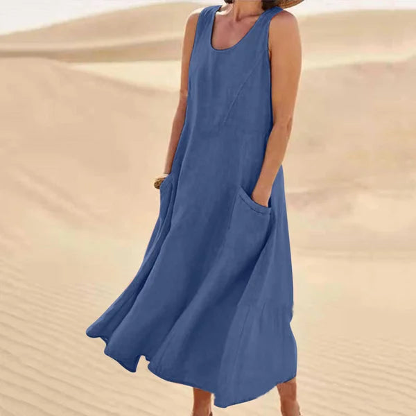 Hazel™ | Women's Sleeveless Maxi Dress