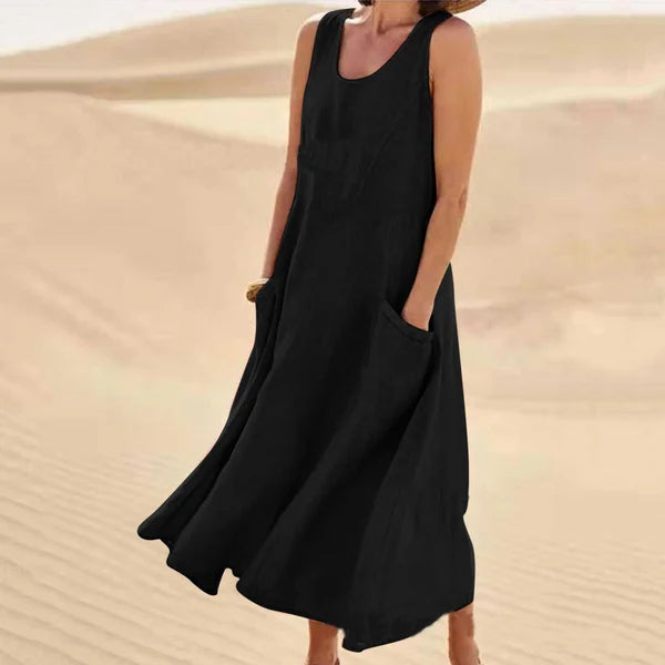 Hazel™ | Women's Sleeveless Maxi Dress
