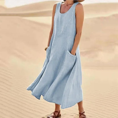 Hazel™ | Women's Sleeveless Maxi Dress