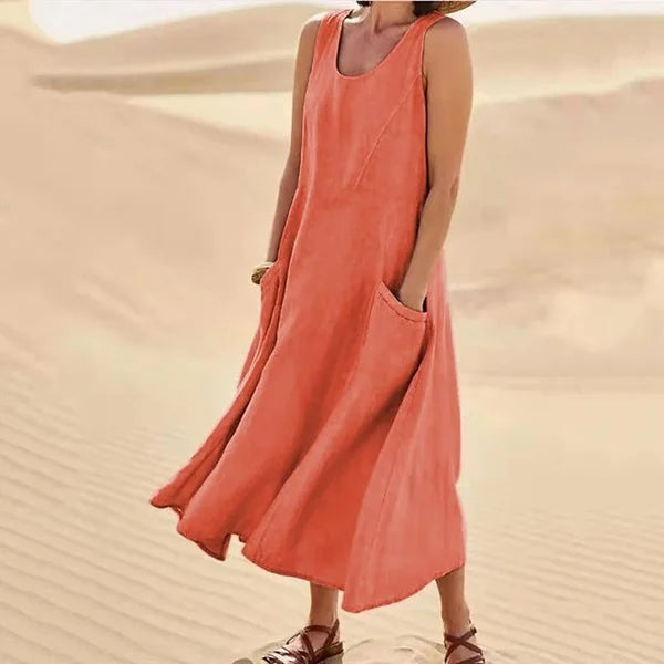 Hazel™ | Women's Sleeveless Maxi Dress