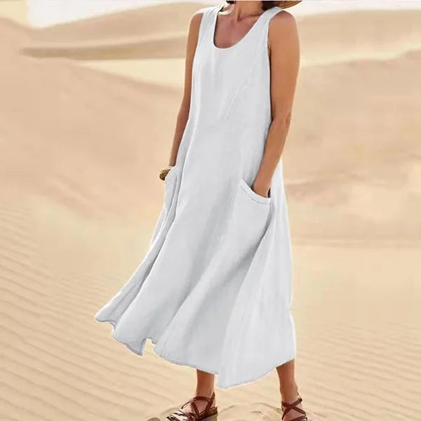Hazel™ | Women's Sleeveless Maxi Dress