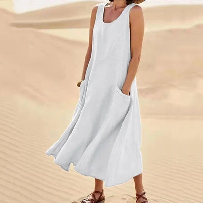 Hazel™ | Women's Sleeveless Maxi Dress