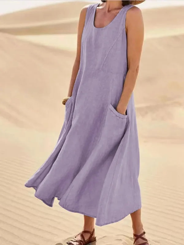Hazel™ | Women's Sleeveless Maxi Dress