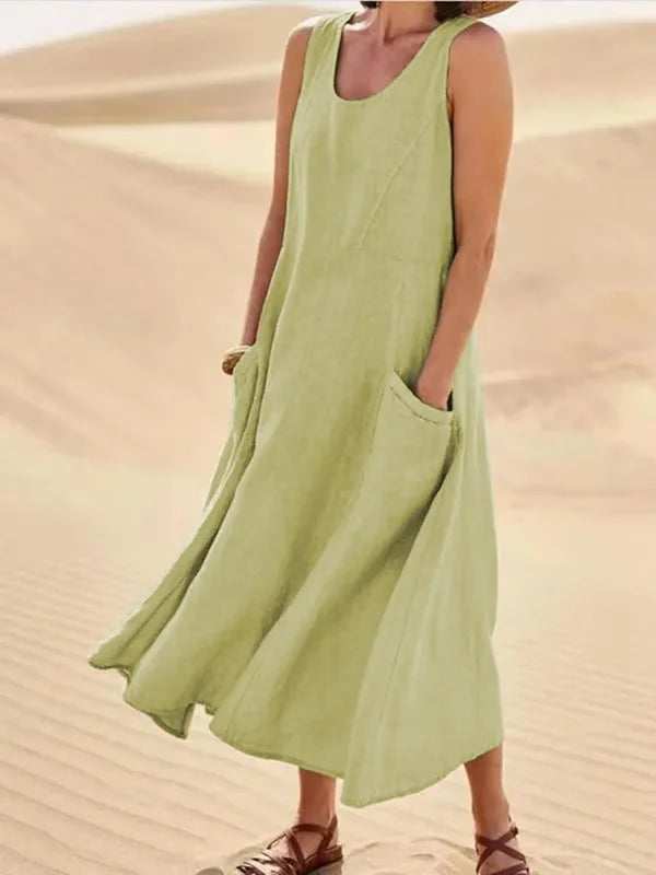 Hazel™ | Women's Sleeveless Maxi Dress