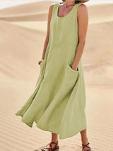 Hazel™ | Women's Sleeveless Maxi Dress