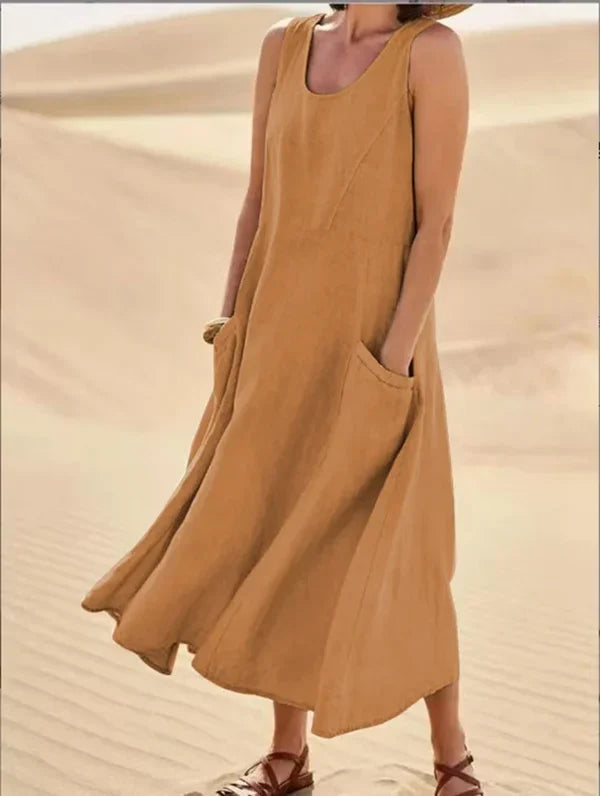 Hazel™ | Women's Sleeveless Maxi Dress