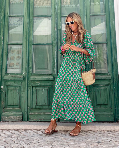 Hazel™ | Women's Tiered Maxi Dress