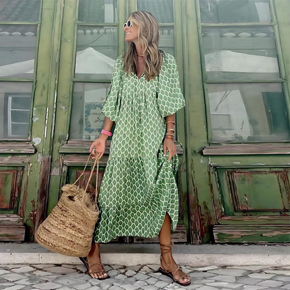 Hazel™ | Women's Tiered Maxi Dress