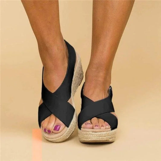 Hazel™ | Women's Wedge Espadrille Sandals