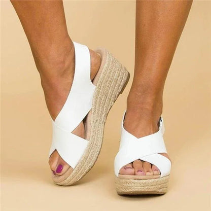 Hazel™ | Women's Wedge Espadrille Sandals