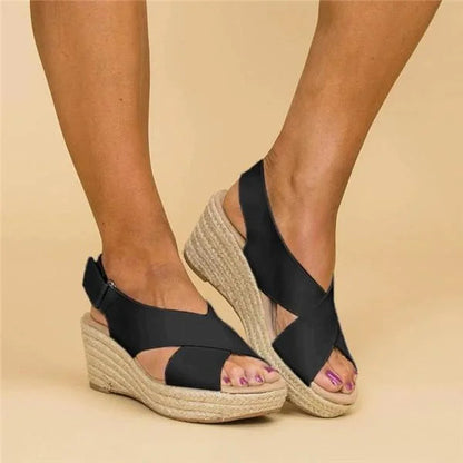 Hazel™ | Women's Wedge Espadrille Sandals