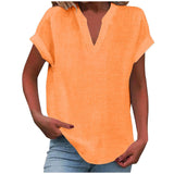 Lena™ | Women's Relaxed V-Neck Blouse