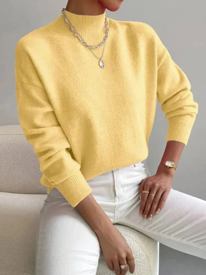 Marilena™ | Women's Mock-Neck Sweater