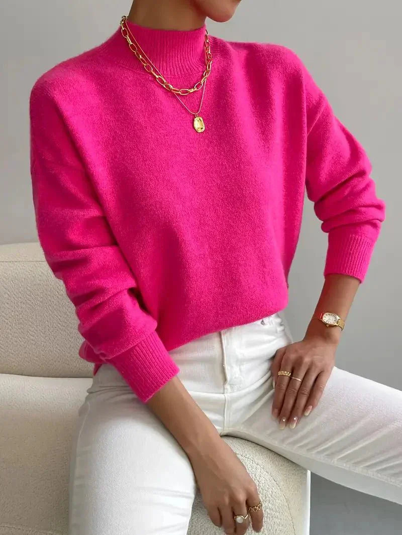 Marilena™ | Women's Mock-Neck Sweater
