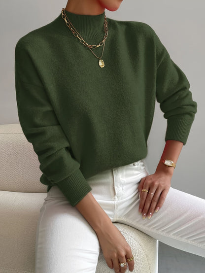Marilena™ | Women's Mock-Neck Sweater