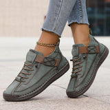 Nora | Women's Lace-Up Flat Sneakers