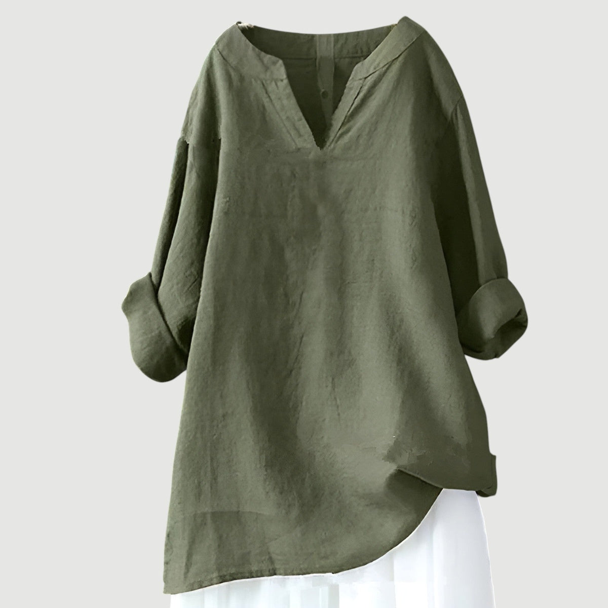 Nora™ | Women's Relaxed V-Neck Blouse